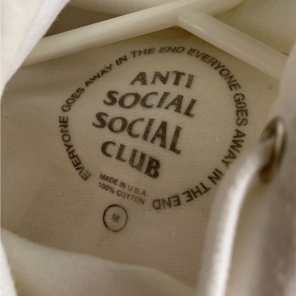 ANTI SOCIAL SOCIAL CLUB GLITTERY PINK HOODIE !! - Picture 4 of 4